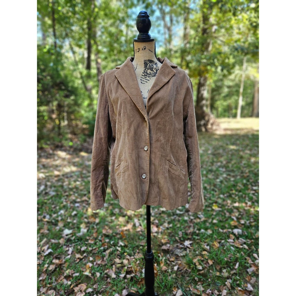 Women's Vintage L.L. Bean Corduroy Blazer Size 16 XL